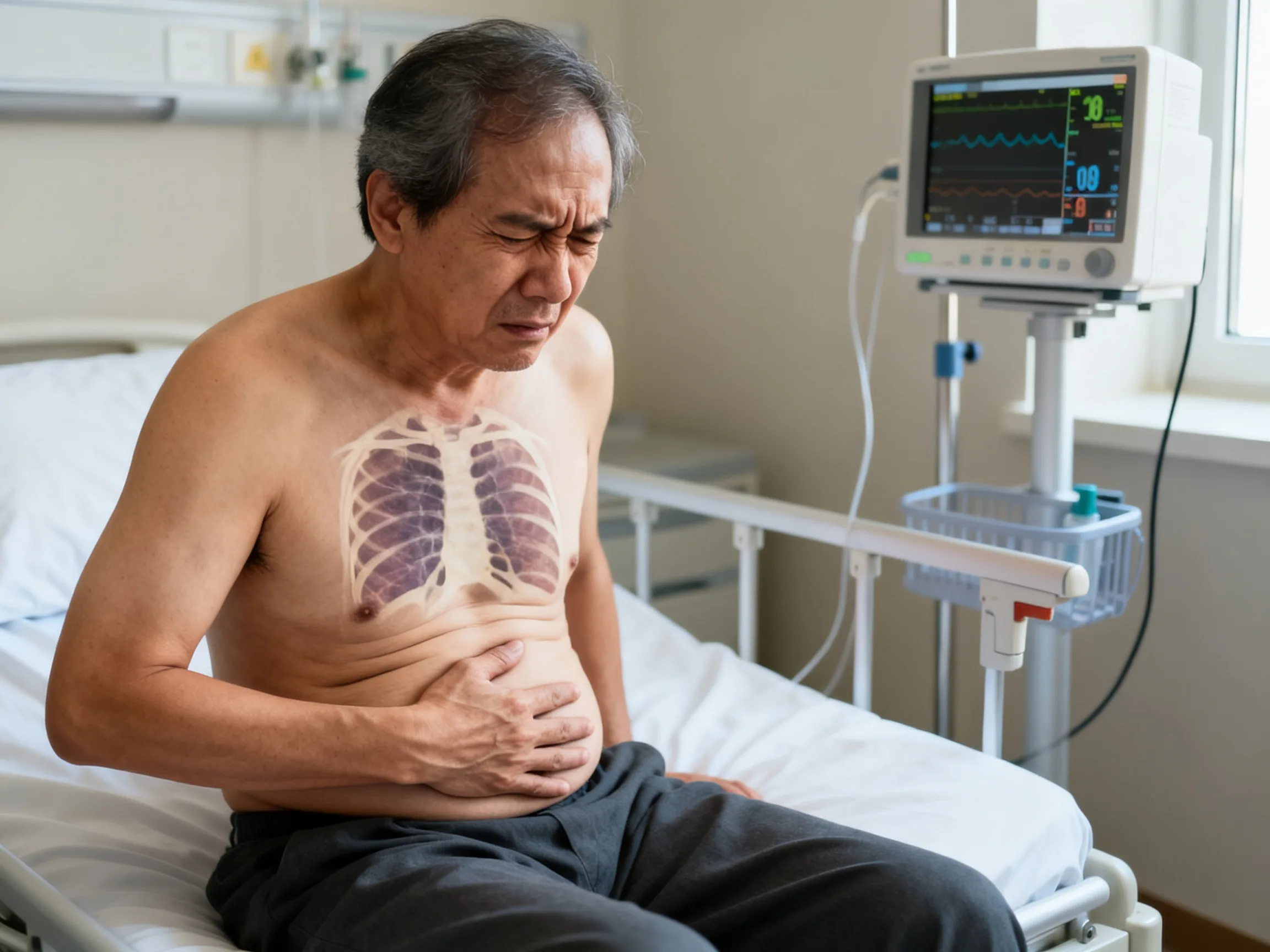胸腔结核患者为何总打嗝腹胀，和病有关吗怎么缓解？